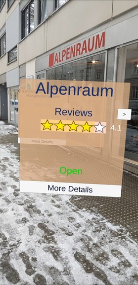 ReviewAR – screenshot 1