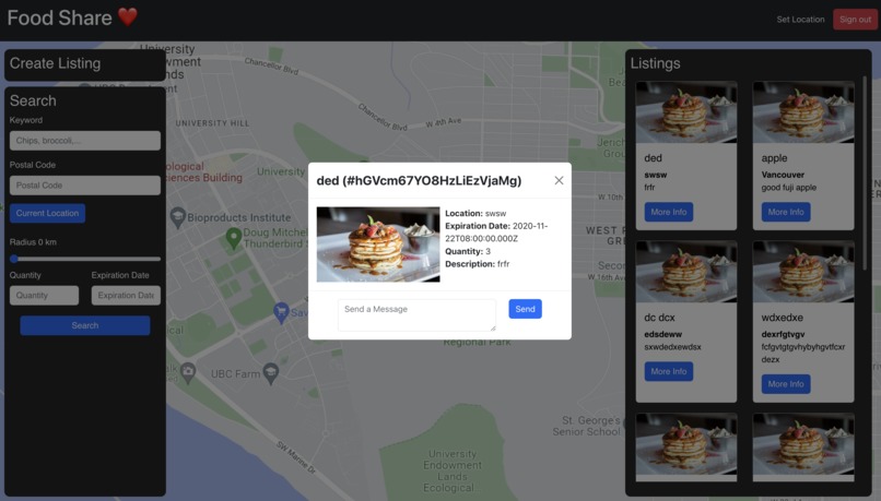 Food Share – screenshot 6
