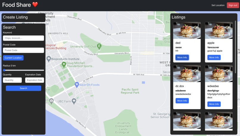 Food Share – screenshot 4