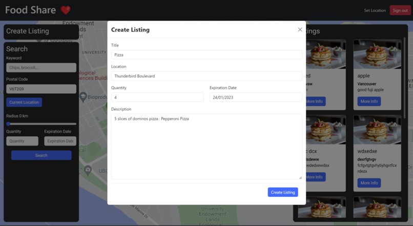 Food Share – screenshot 5