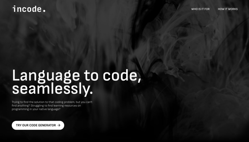incode. – screenshot 1