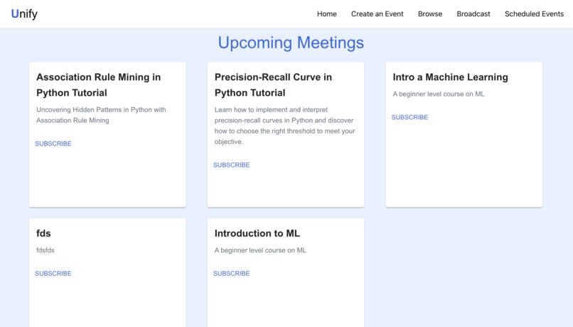 Unify – screenshot 2