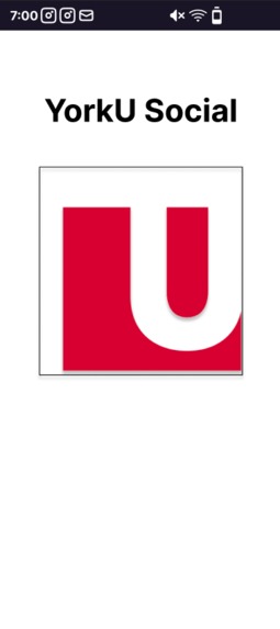 YorkU-Social – screenshot 1