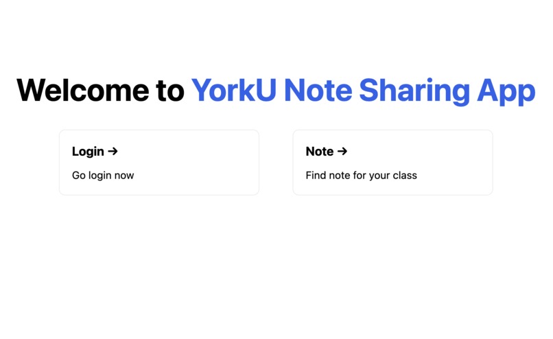 YorkU Campus Connect – screenshot 1