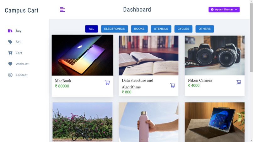 Campus-Cart – screenshot 3