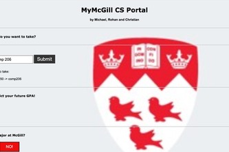 MyMcGill CS Portal