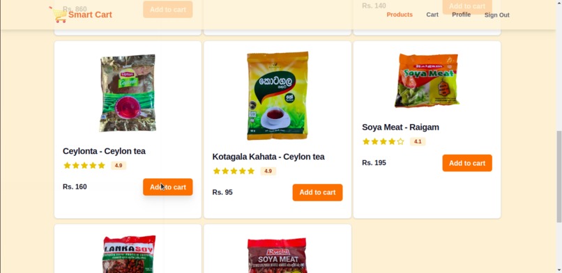Smart Cart – screenshot 2