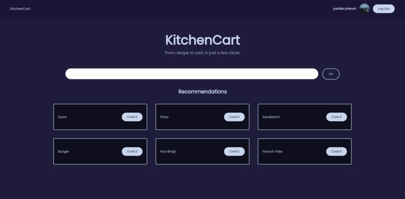 KitchenCart – screenshot 1