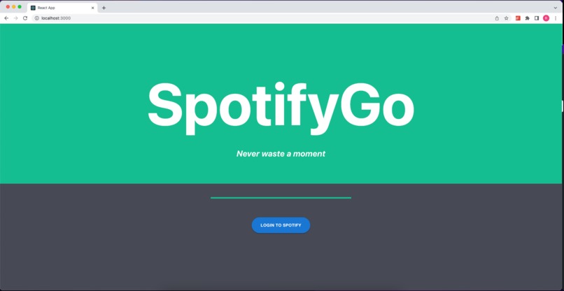 SpotifyGo – screenshot 1