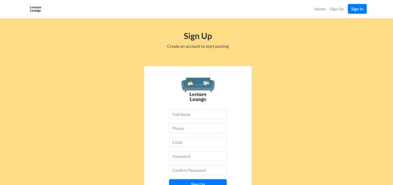 Lecture Lounge – screenshot 3