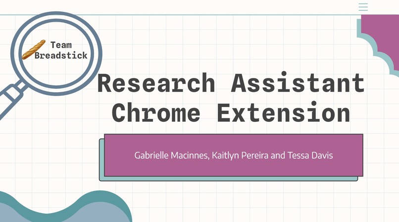 Research Assistant Chrome Extension – screenshot 1