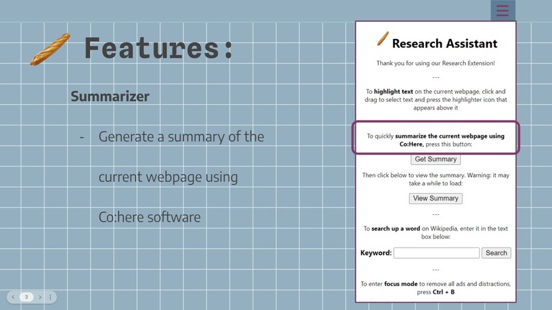 Research Assistant Chrome Extension – screenshot 3