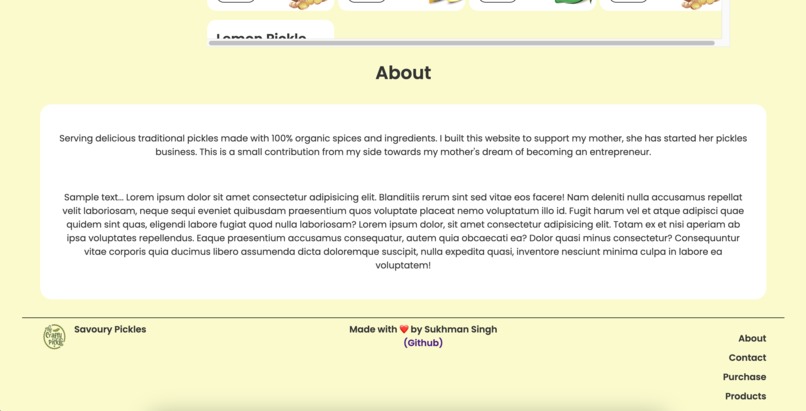 Savoury Pickles – screenshot 3