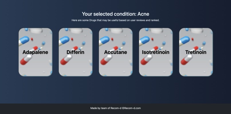 Recom-D – screenshot 3
