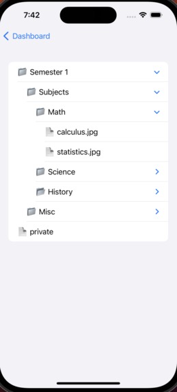 Team 35: CookieRobots, College-Planner-App 1.0 – screenshot 1
