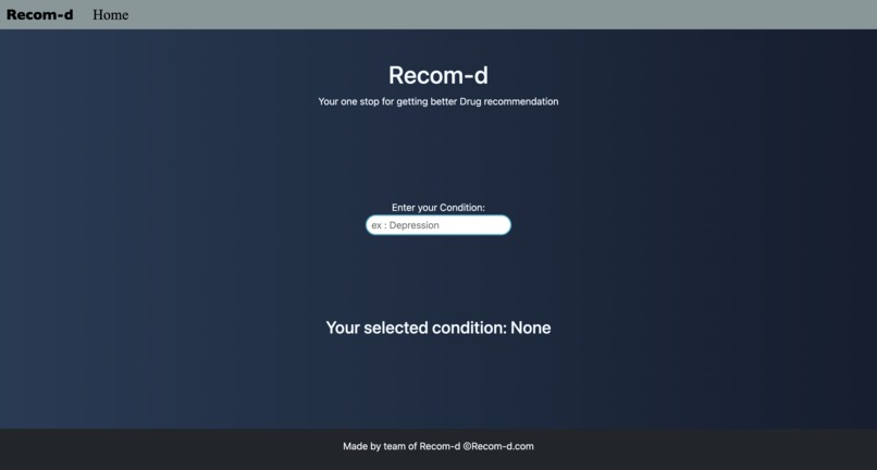 Recom-D – screenshot 1