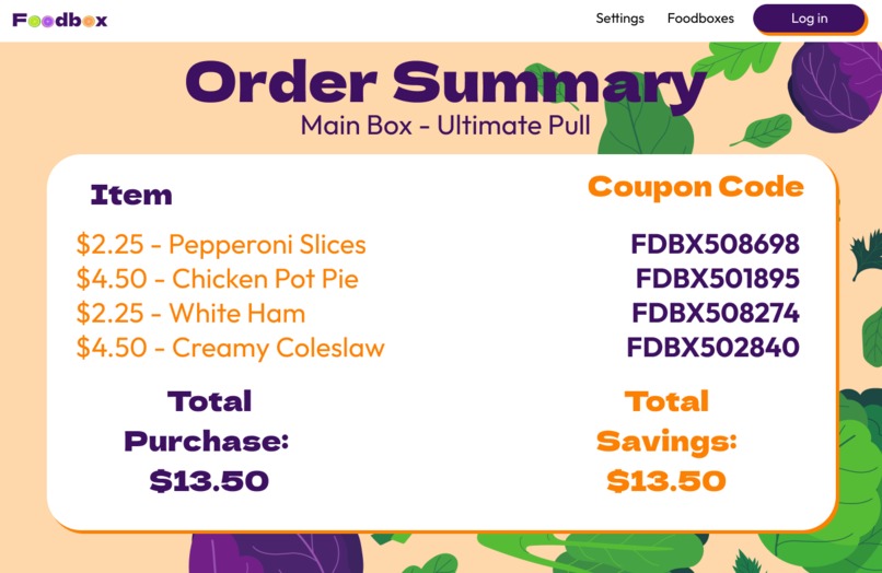 Foodbox – screenshot 8