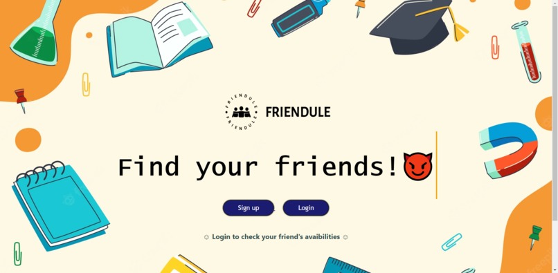 Friendule – screenshot 1