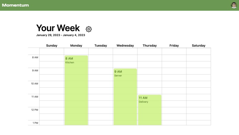 Momentum – screenshot 3