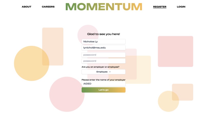 Momentum – screenshot 2