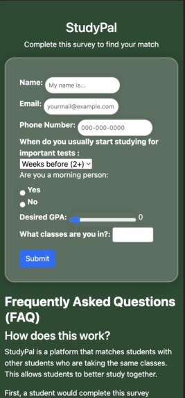 StudyPal – screenshot 1
