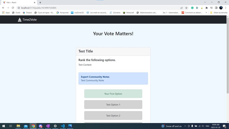 Time2Vote – screenshot 3