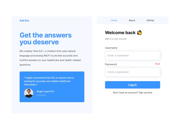 Ask Eric – screenshot 1