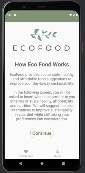 Eco Food – screenshot 2
