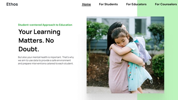 Ethos: Software to track health and happiness for K-12 kids – screenshot 1