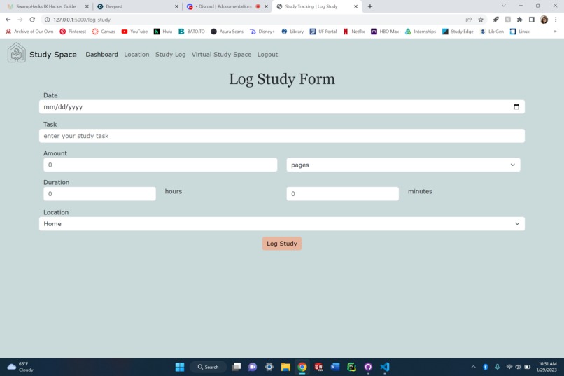 StudySpace – screenshot 2