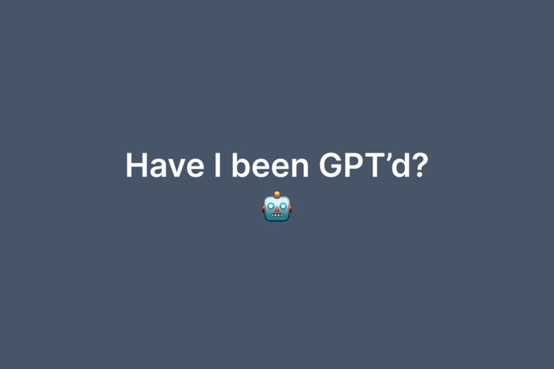 Have I been GPT'd? – screenshot 1