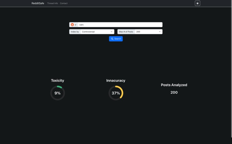 RedditSafe – screenshot 2