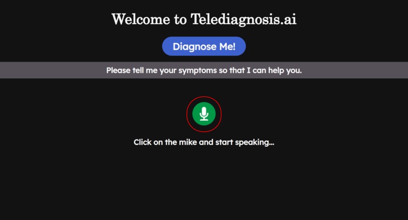 Telediagnosis.ai – screenshot 1