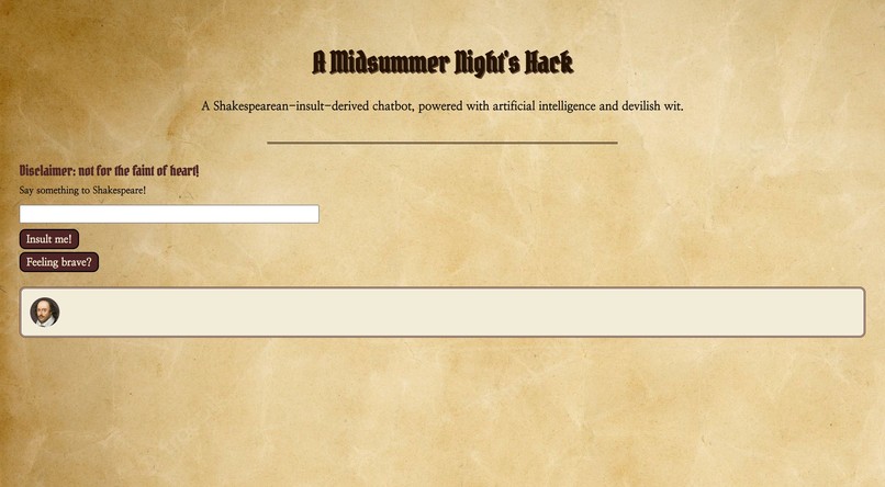A Midsummer Night's Hack – screenshot 1