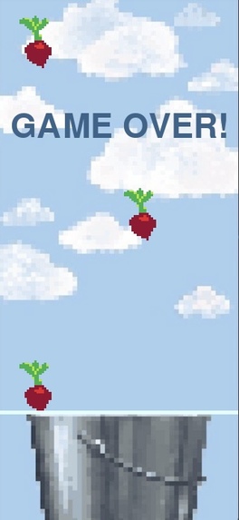 Radish piano – screenshot 2
