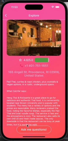 Calcifer.ai - Virtual Travel Assistant – screenshot 2