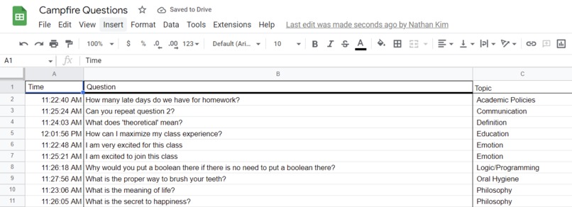 Campfire Questions – screenshot 2