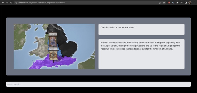 Accessible Lectures – screenshot 1