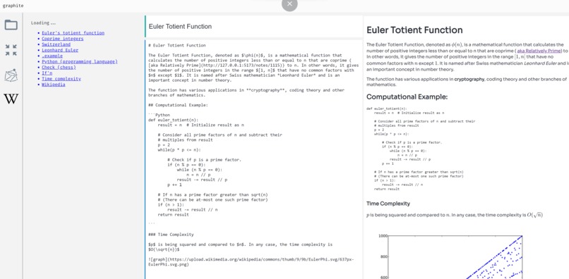 Graphite – screenshot 2