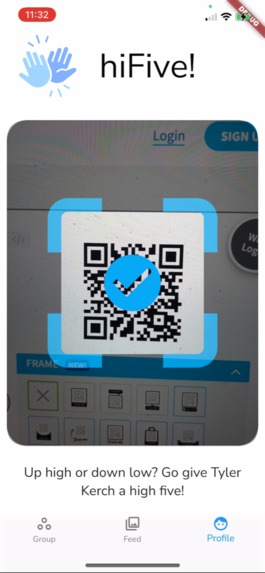 hiFive – screenshot 1