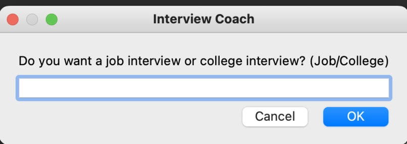 Interview Coach – screenshot 1