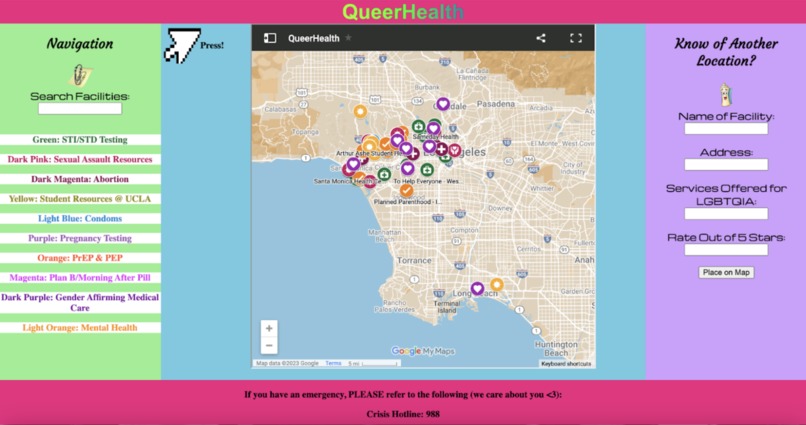 QueerHealth – screenshot 1