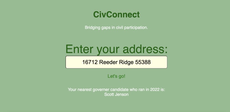 CivConnect – screenshot 2
