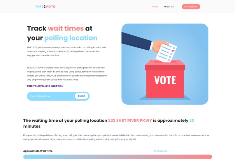 Time2Vote – screenshot 1