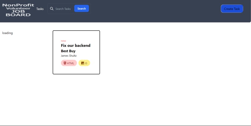 Non Profit Volunteer Job Board – screenshot 1