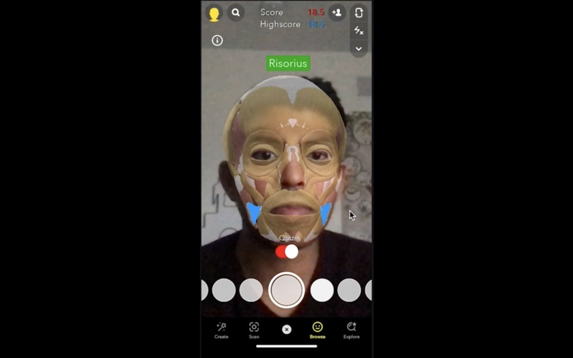 Wearable 3D flashcards – screenshot 2