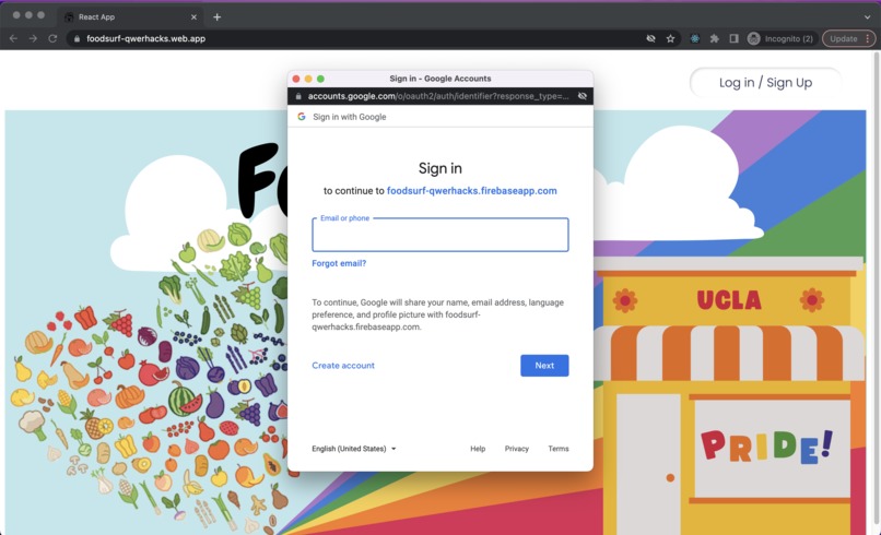 Foodsurf – screenshot 2