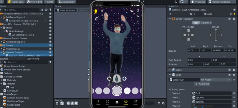 Outfits Test – screenshot 1