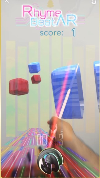 Rhyme BeatAR – screenshot 1