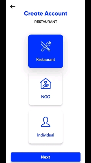 DonateAPlate – screenshot 1